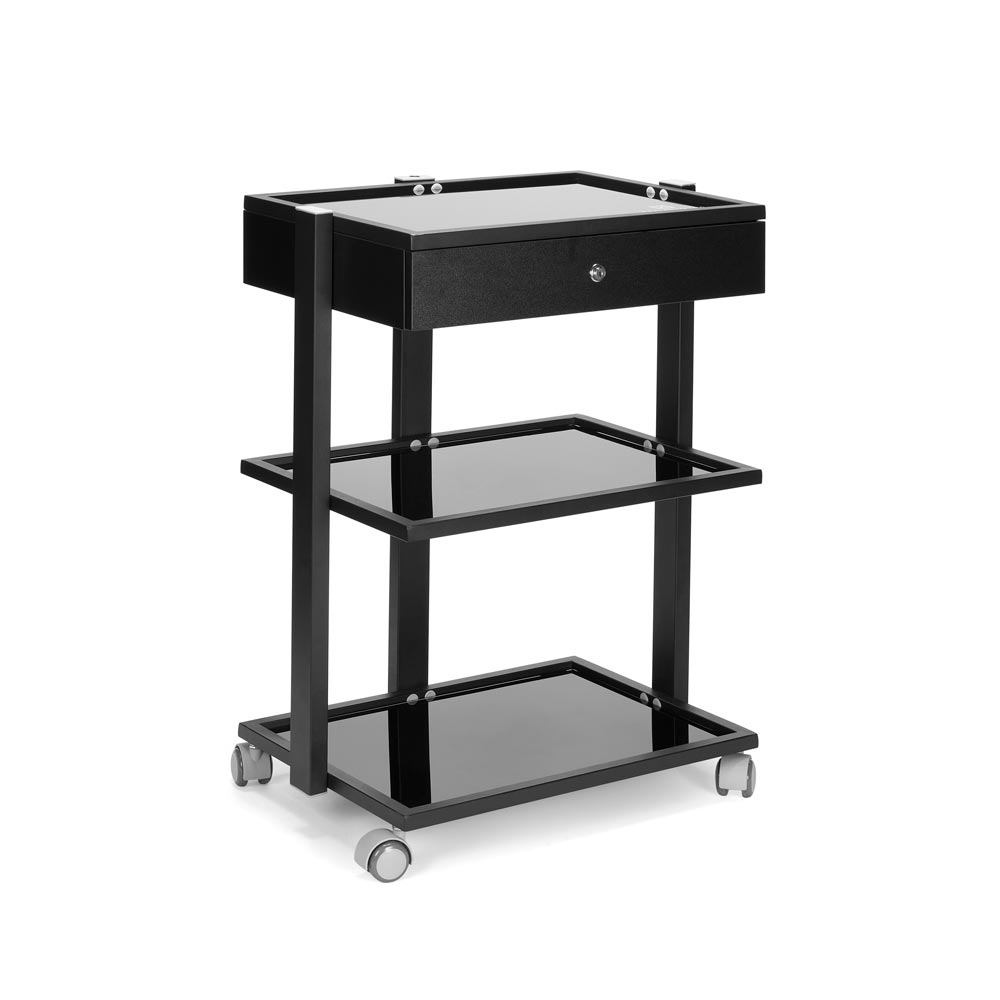 Fellowship Rolling Cart — Black