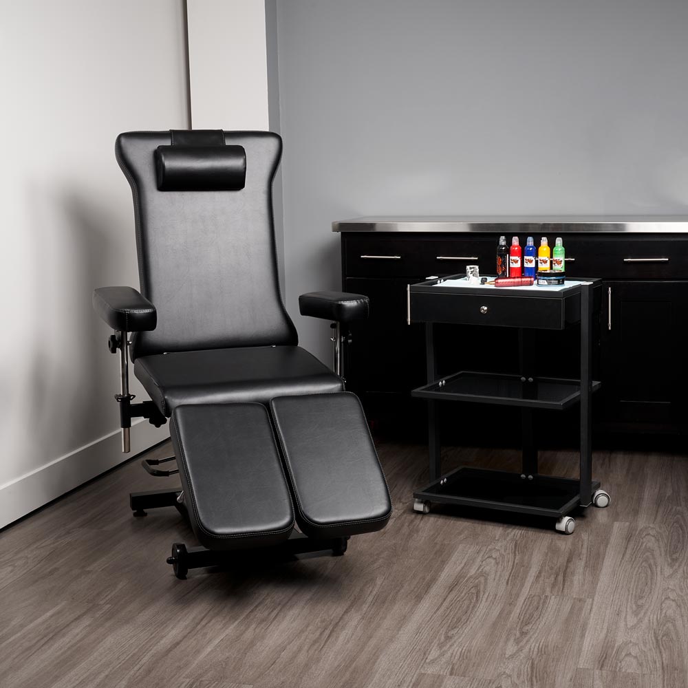 Fellowship Locking Cabinet for Rolling Cart — Black - Fellowship Supply