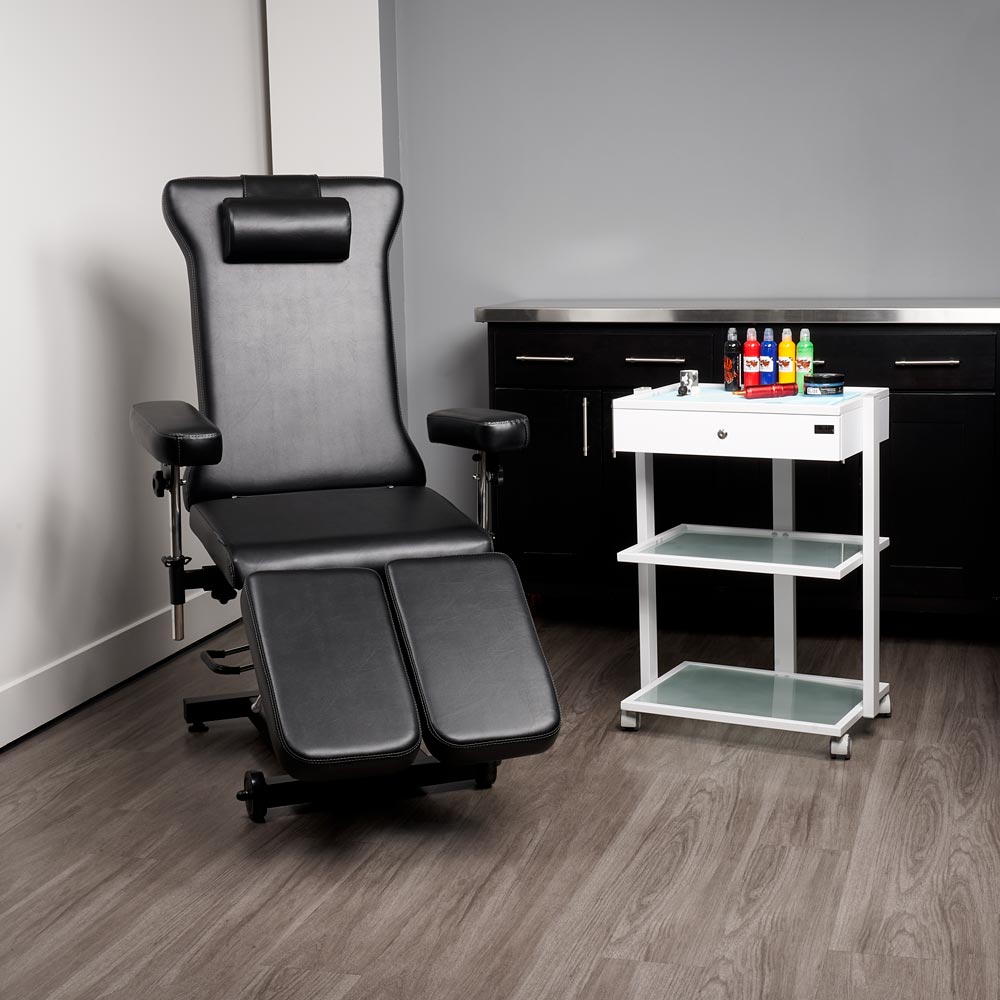 Fellowship Locking Cabinet for Rolling Cart — White - Fellowship Supply