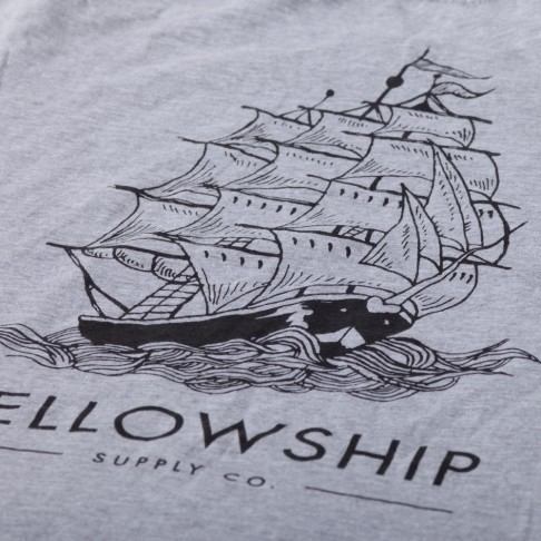 Fellowship Grey Workwear Tee