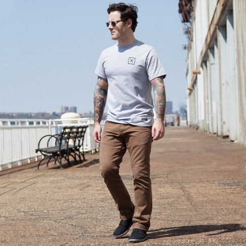 Fellowship Grey Workwear Tee - Fellowship Supply