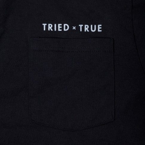 Fellowship Black Tried X True Tee