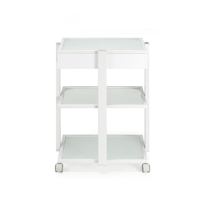 Fellowship Locking Cabinet for Rolling Cart — White