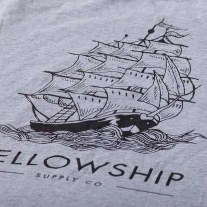 Fellowship Grey Workwear Tee