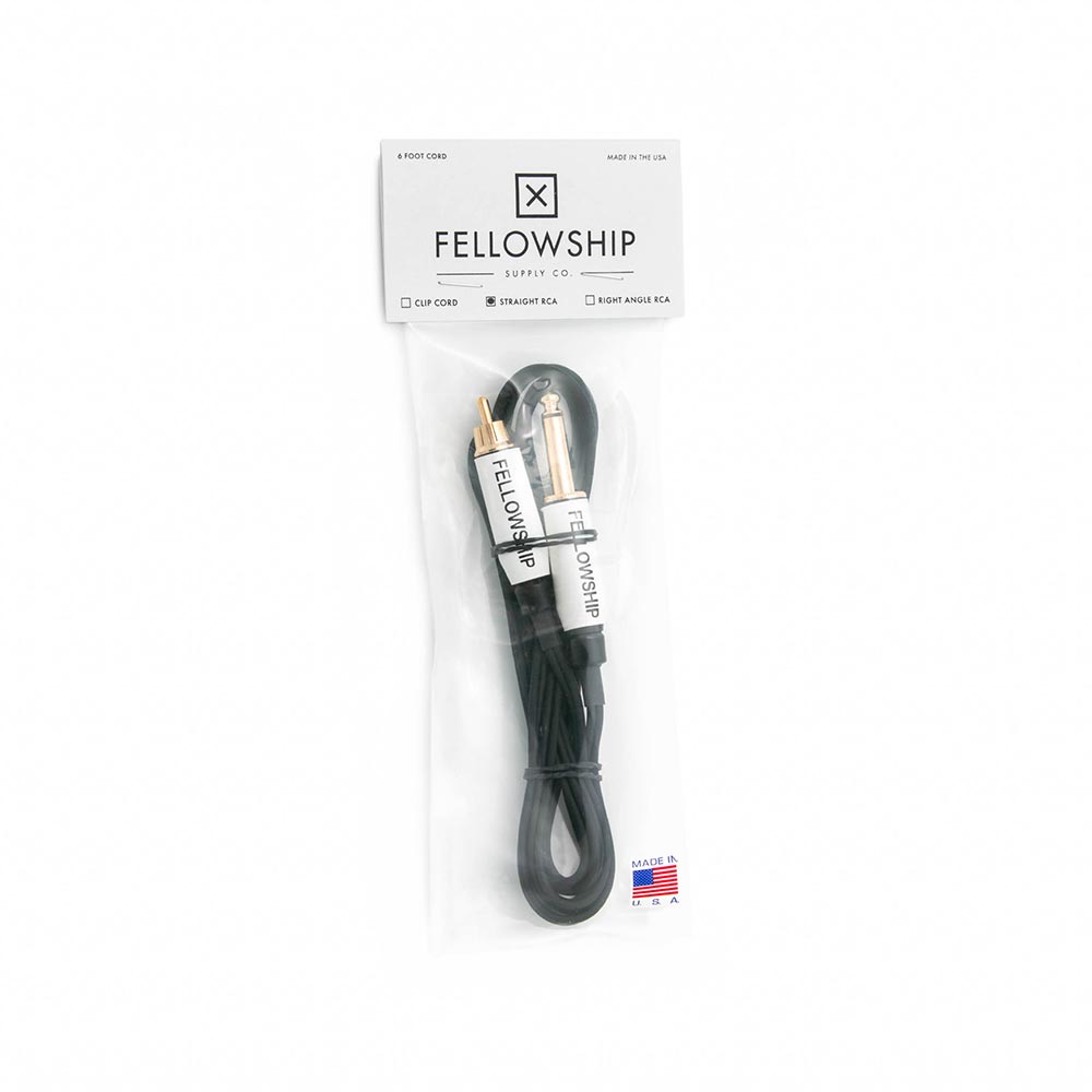 Straight RCA 6 Foot Cord in Bag